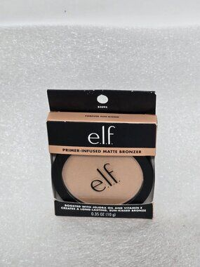 e.l.f. Primer-Infused Matte Bronzer Forever Sun-Kissed Buildable Powder